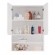 Topeshop POLA MINI DK BIEL bathroom storage cabinet White фото 3