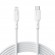 AUKEY CB-SCL2 Power Delivery USB C - Lightning Apple 1.8m 27W 3A Silicon Cable White image 2