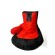 Sako bag pouffe boxing glove black-red XL 100 x 80 cm image 2