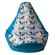Sako bag pouffe pear print blue - Frozen XL 130 x 90 cm image 2