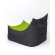 Sako bag pouffe Tron black-green XXL 140 x 90 cm image 3