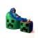 Sako bag pouffe Minecraft green XXL 110 x 90 cm image 2