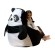 Sako bag pouffe Panda black and white L 105 x 80 cm image 4