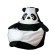 Sako bag pouffe Panda black and white L 105 x 80 cm image 5
