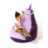 Sako bag pouffe Unicorn purple-light purple L 105 x 80 cm image 2