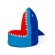 Sako sack pouffe Shark navy blue XXL 100 x 60 cm image 2