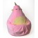 Unicorn pink XL 130 x 90 cm Sako bag pouffe image 3