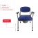 Upholstered toilet chair with height adjustment paveikslėlis 6