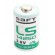 1/2 AA Lithium battery 3.6V SAFT LiSOCl2 LS14250 in a package of 1 g image 1