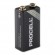 6LR61 Батарея 9В 9В Duracell Procell INDUSTRIAL series Alkaline PC1604 1шт. фото 1