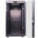 42U 19'' Floor cabinet/ 800 x 1000 x 2078mm/ Glass doors/ Black/ Flat-pack image 2