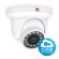 IP videonovērošanas kamera | kupola tipa | 3Mpix| Nakts Redzamība 25m |  Cloud ieraksts IPD-2SP
