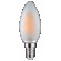 LEDURO Светодиодная лампа накаливания E14 6Вт 3000К 730лм матовая фото 1