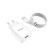 E03 Charger kit 18W QC + Cable Lightning white