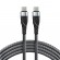 USB-C PD 100cm everActive CBB-1PDG Power Delivery 3A cable with 60W fast charging support Nylon Grey фото 1