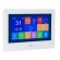 Doorbell monitor 7" capacitive touchscreen LCD/ 800*480/DVR function/ White paveikslėlis 1