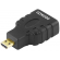 HDMI - micro HDMI adapter DELTACO 4K UHD 30Hz, black / HDMI-24-K / R00100027 2