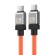 CoolPlay Cable USB-C to C 100W 2m Orange 2