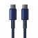USB-C kabelis līdz USB-C Baseus Tungsten Gold, 100 W, 2 m (nepieciešams) 3