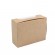Kartona kūku kastes ar lodziņu un atlokāmu vāku,160x120x60mm, brūnas 2