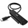 Adapteris USB-C 3.0 - SATA III 2,5" HDD/SD diskiem CM321 70610 0.5m 2