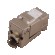 Modular CAT7 Keystone Module | 90° contacts | CAT6A/CAT6/CAT5E |  For tool-free assembly image 2