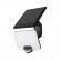 Spotlight VISTA120 10W 4000K Black, with solar battery and microwave sensor image 1
